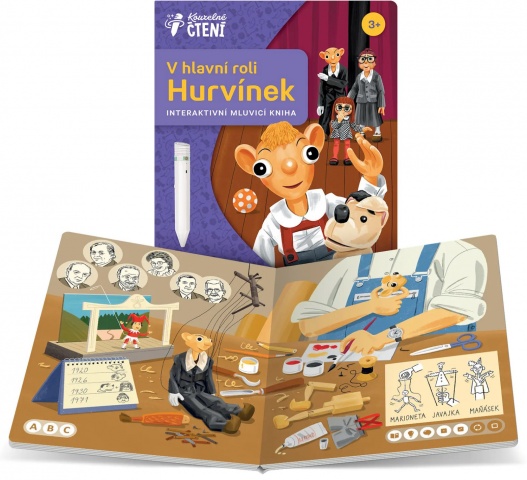 Interaktivn� kniha V hlavn� roli Hurv�nek