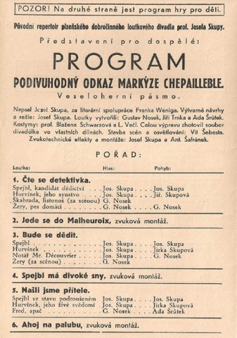 Podivuhodn odkaz markze Chepailleble