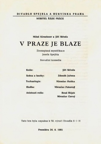 V Praze je blaze