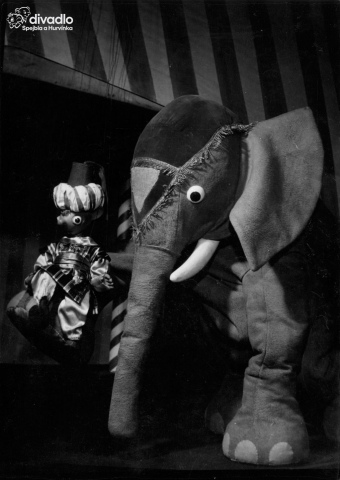 Cirkus v divadle (1959), foto: archiv D S+H