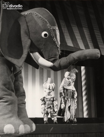 Cirkus v divadle (1959), foto: archiv D S+H