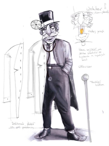 Dr. Jekyl - grafick nvrh Mikiho Kirschnera