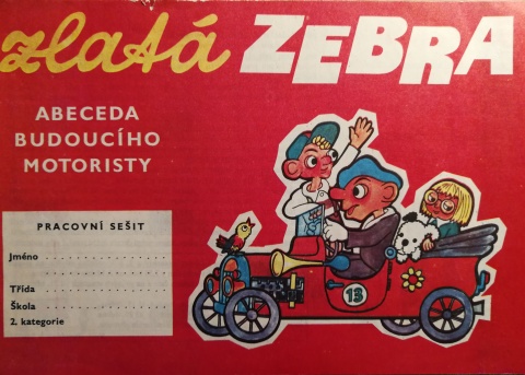 Zlat zebra - abeceda budoucho motoristy - 2. kategorie