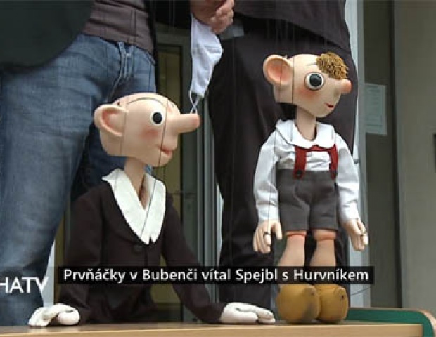 Prvky v Bubeni vtali Spejbl s Hurvnkem