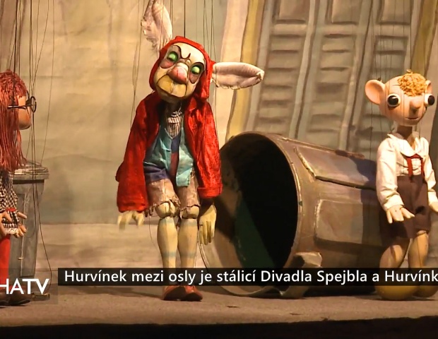 Hurvnek mezi osly je stlic divadla Spejbla a Hurvnka